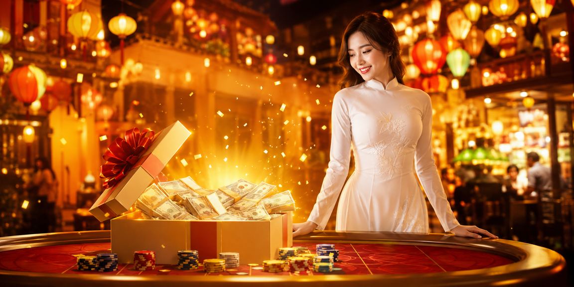 Không khí đêm phố cổ Hội An gắn với trải nghiệm cá cược trực tuyến hợp pháp